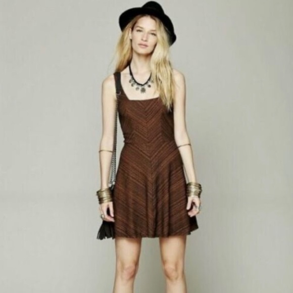Free People Dresses & Skirts - Free People skater dress- lace up back